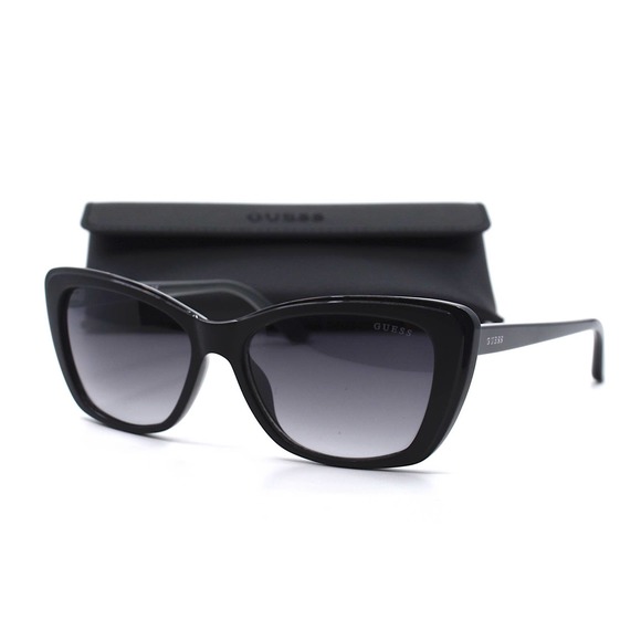NEW GUESS GU7774/S 02B BLACK GREY LENS AUTHENTIC SUNGLASSES - Picture 9 of 11